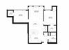 2 Bedroom Floor Plan